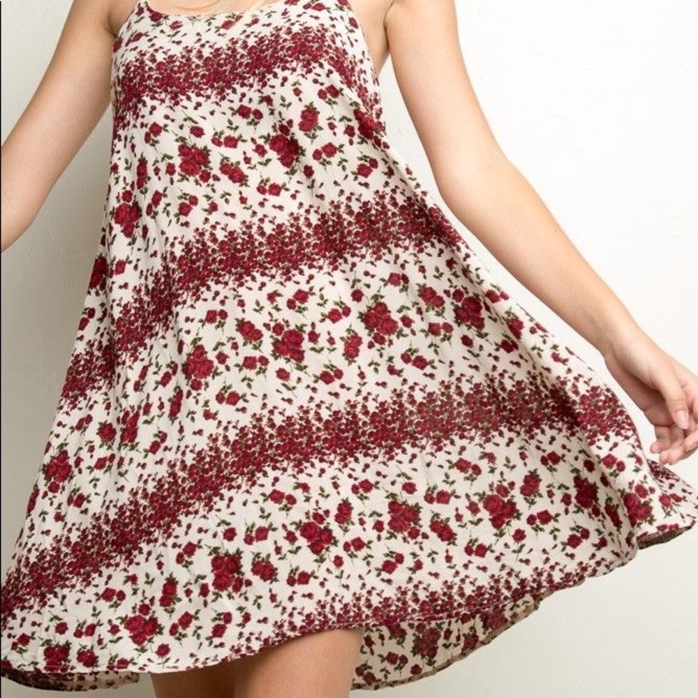 RARE Brandy Melville  Rose Dress
